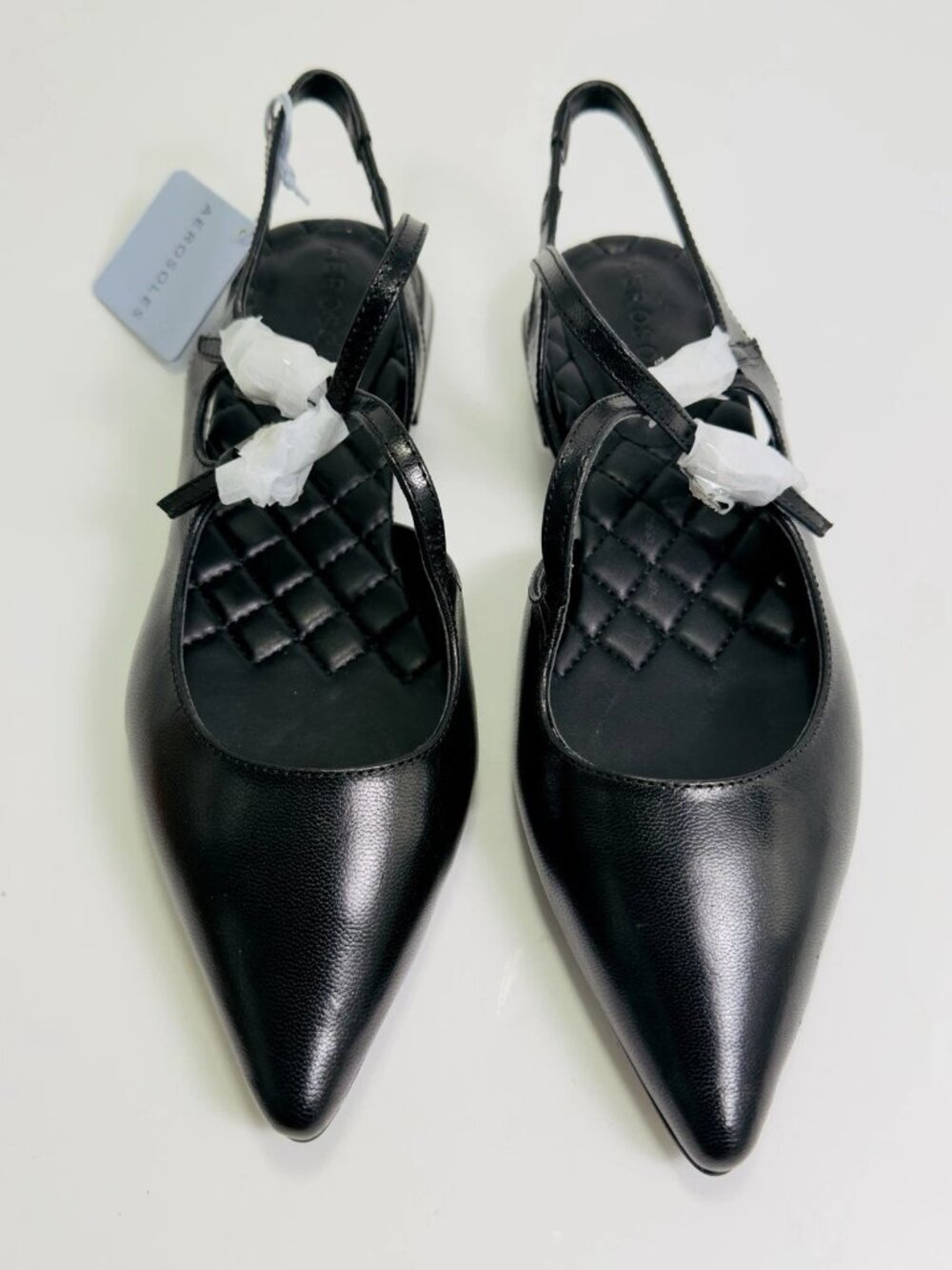 Aerosoles Napoli Flats Women’s Size 9.5 Black Slip On Comfort Shoes New